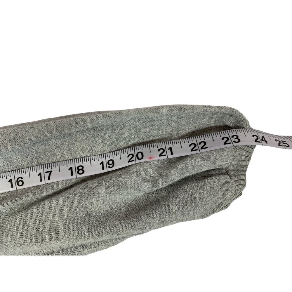A.N.A Women's Light Grey & White Stripped Sweater Top - Picture 7 of 7